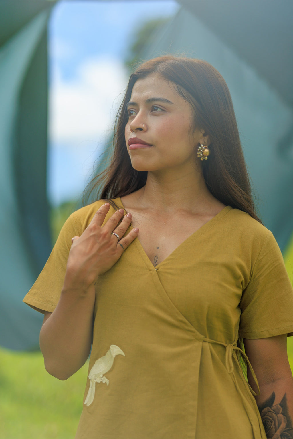 Flight Oracle Wrap Top