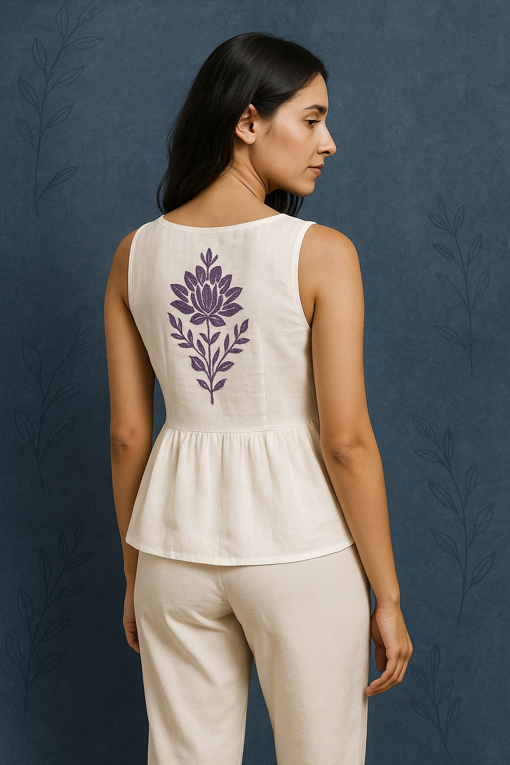 Elusive Bloom Vest Top