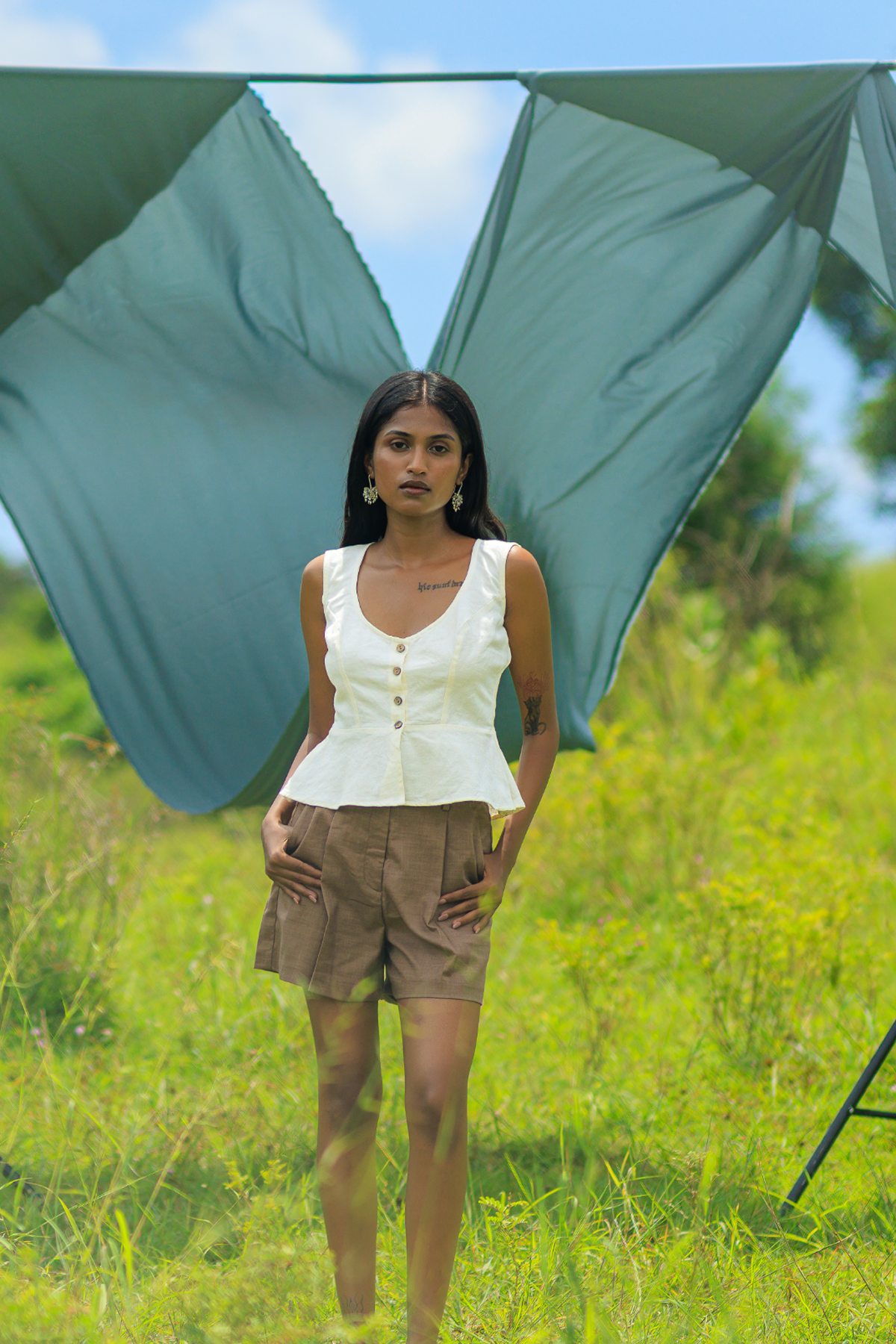 Elusive Bloom Vest Top